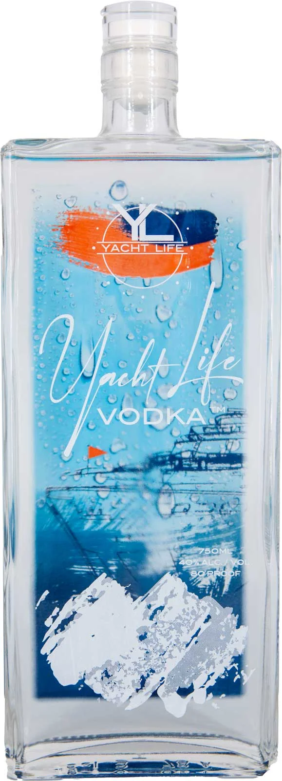 Yacht Life Vodka bottle